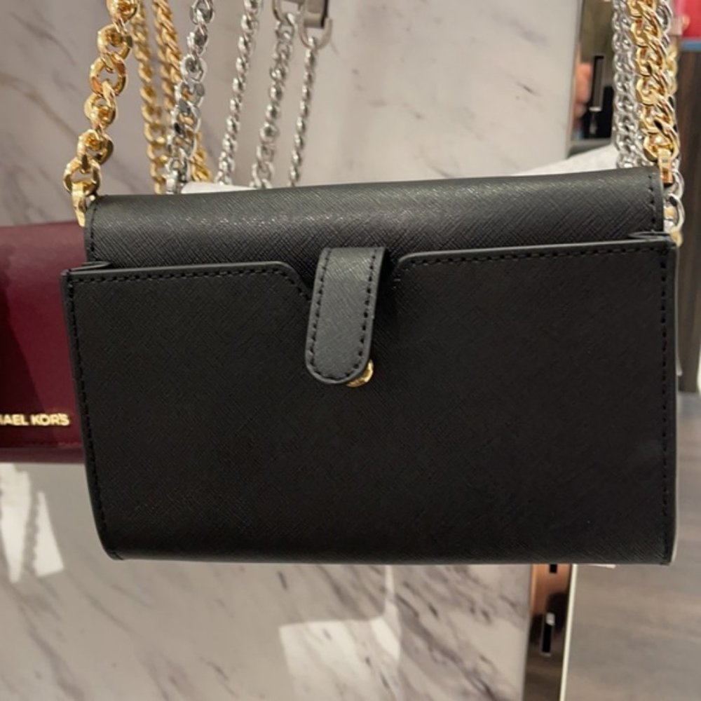 MICHAEL KORS Jet Set Travel Medium Phone Xbody - Picture 4 of 8